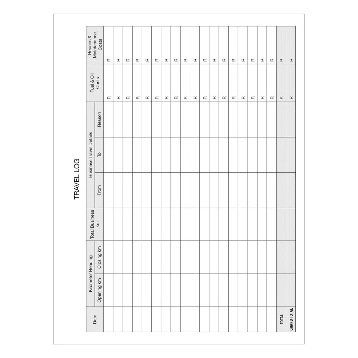 2025 Business Diary - Daily Planner Taupe - Imitation Leather