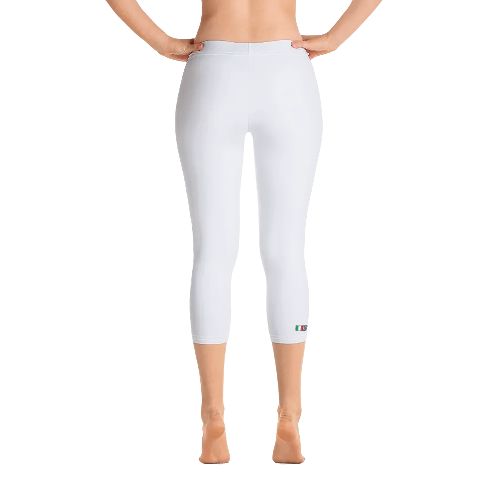 #5996d890 - Tangerine Vanilla Bean Stracciatella - ALTINO Sport Capri Leggings