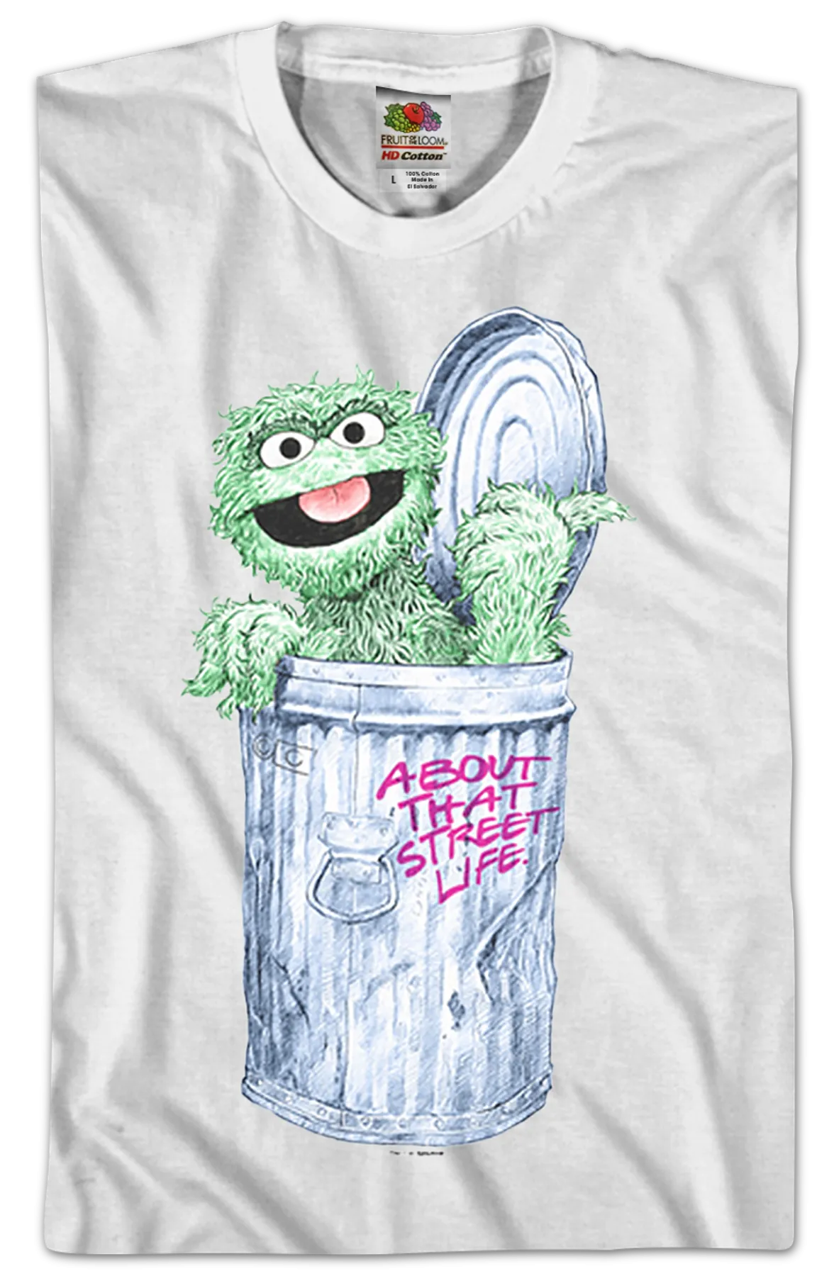 About That Street Life Oscar The Grouch T-Shirt