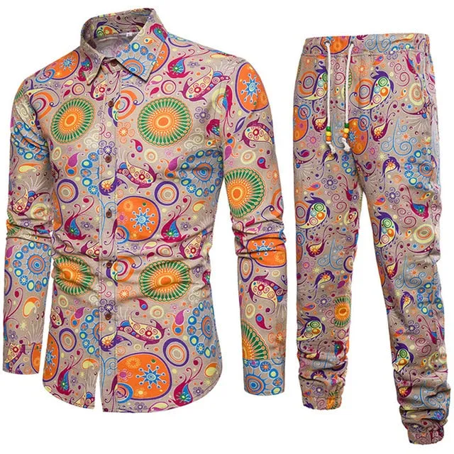 African Clothes Bazin Riche Danshiki Men Printed Blouse Tshirt Sport Harem Pants Fashion Streetwear Indian Tee Tops Clothing Set