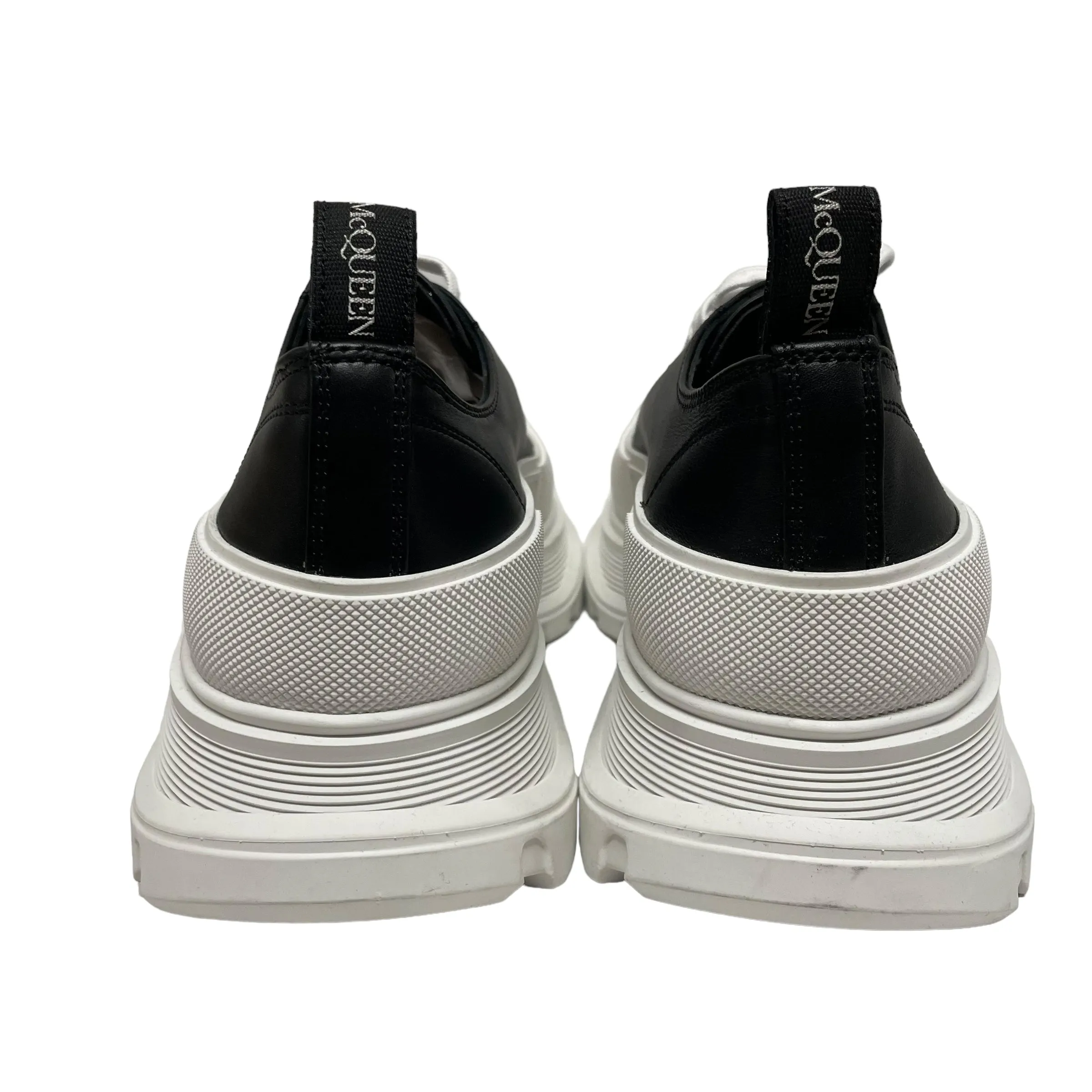 Alexander McQueen/Low-Sneakers/EU 44/Leather/BLK/Low Trainer Sneaker