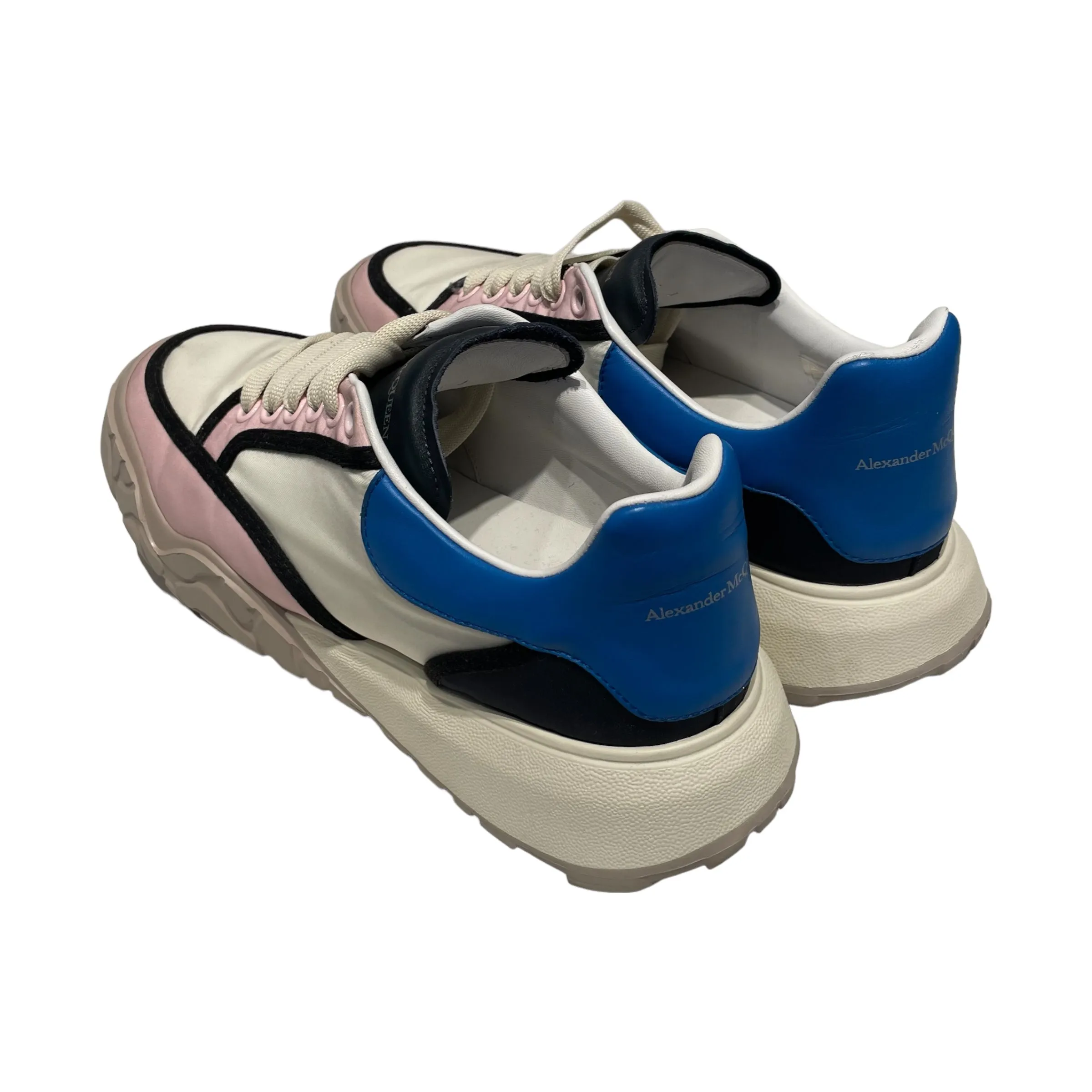 Alexander McQueen/Low-Sneakers/US 10/Nylon/MLT/court pink\blue