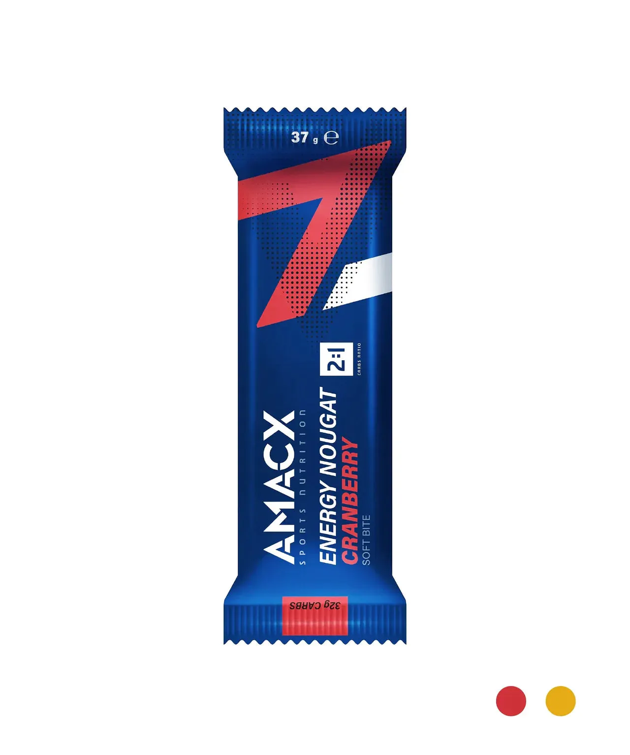 Amacx | Energy Nougat | Cranberry | 12 Pack