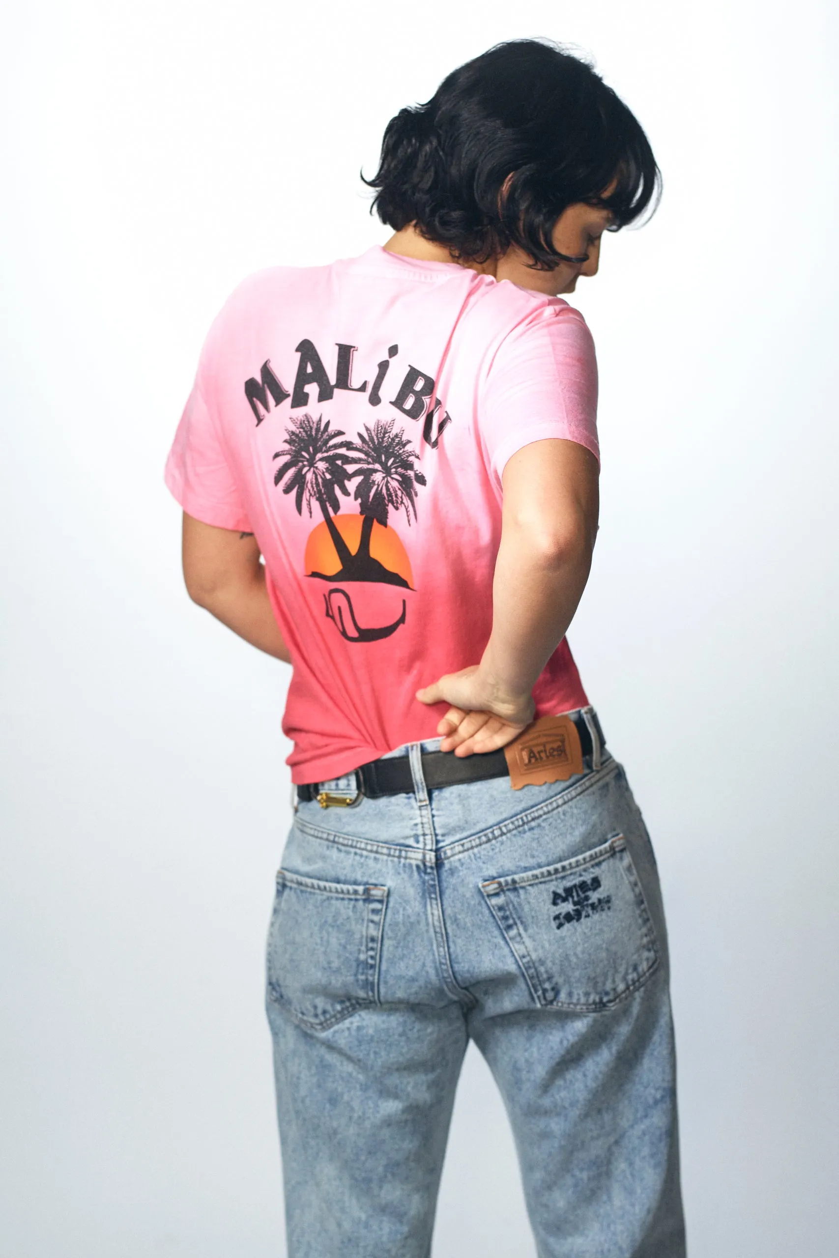Aries x Malibu Dip-Dye SS Tee