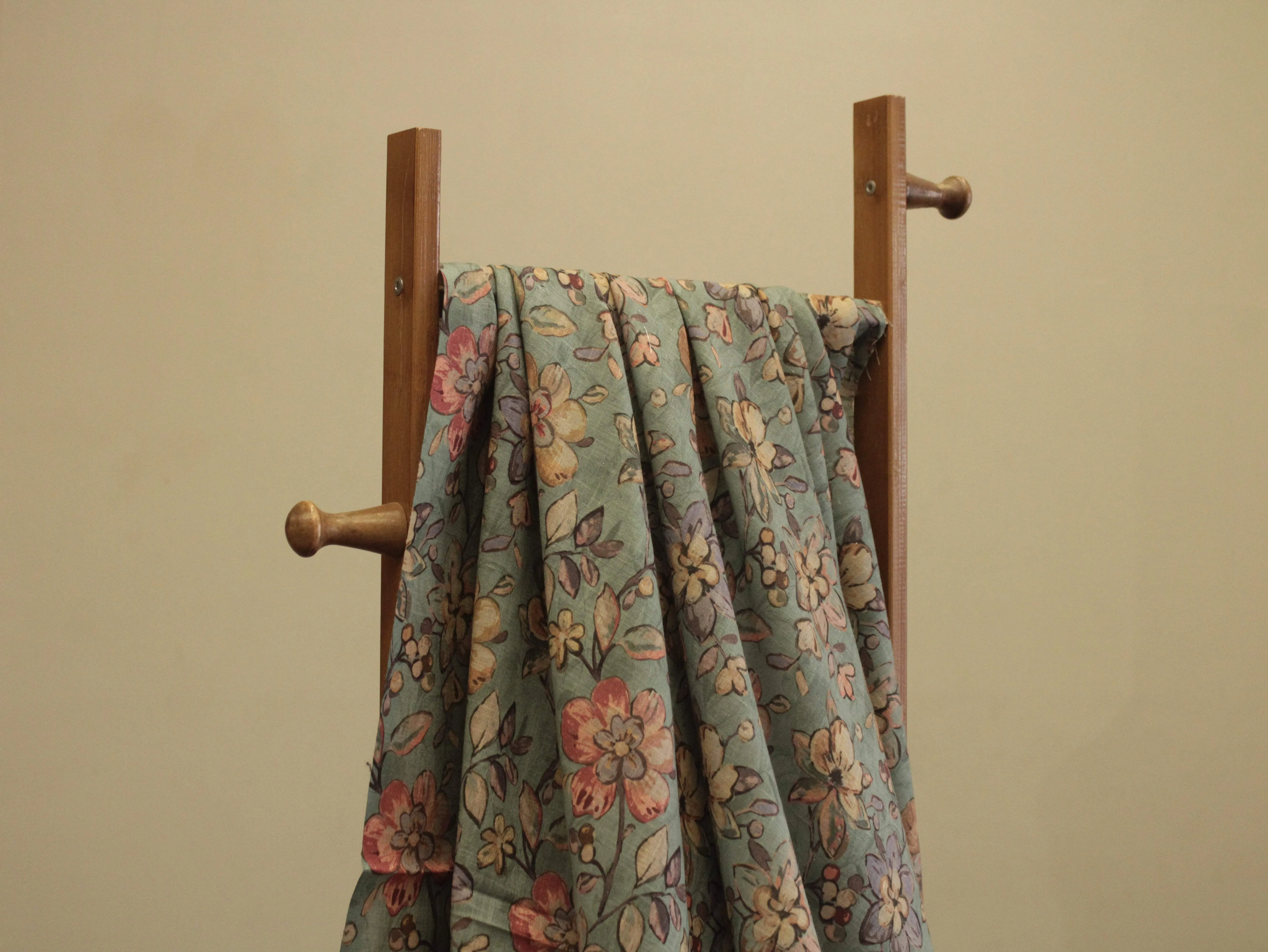 Art Linen Cotton Digital Printed Fabric