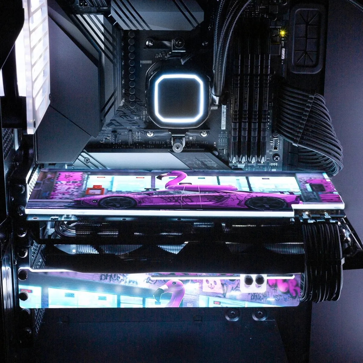 Bad Flamingo 2 RGB GPU Support Bracket