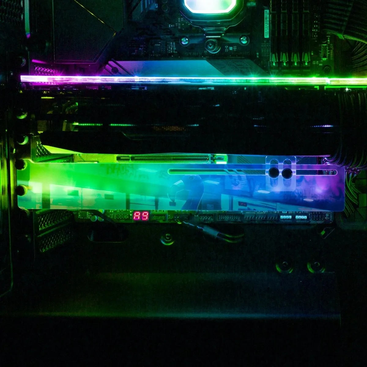Bad Flamingo 2 RGB GPU Support Bracket