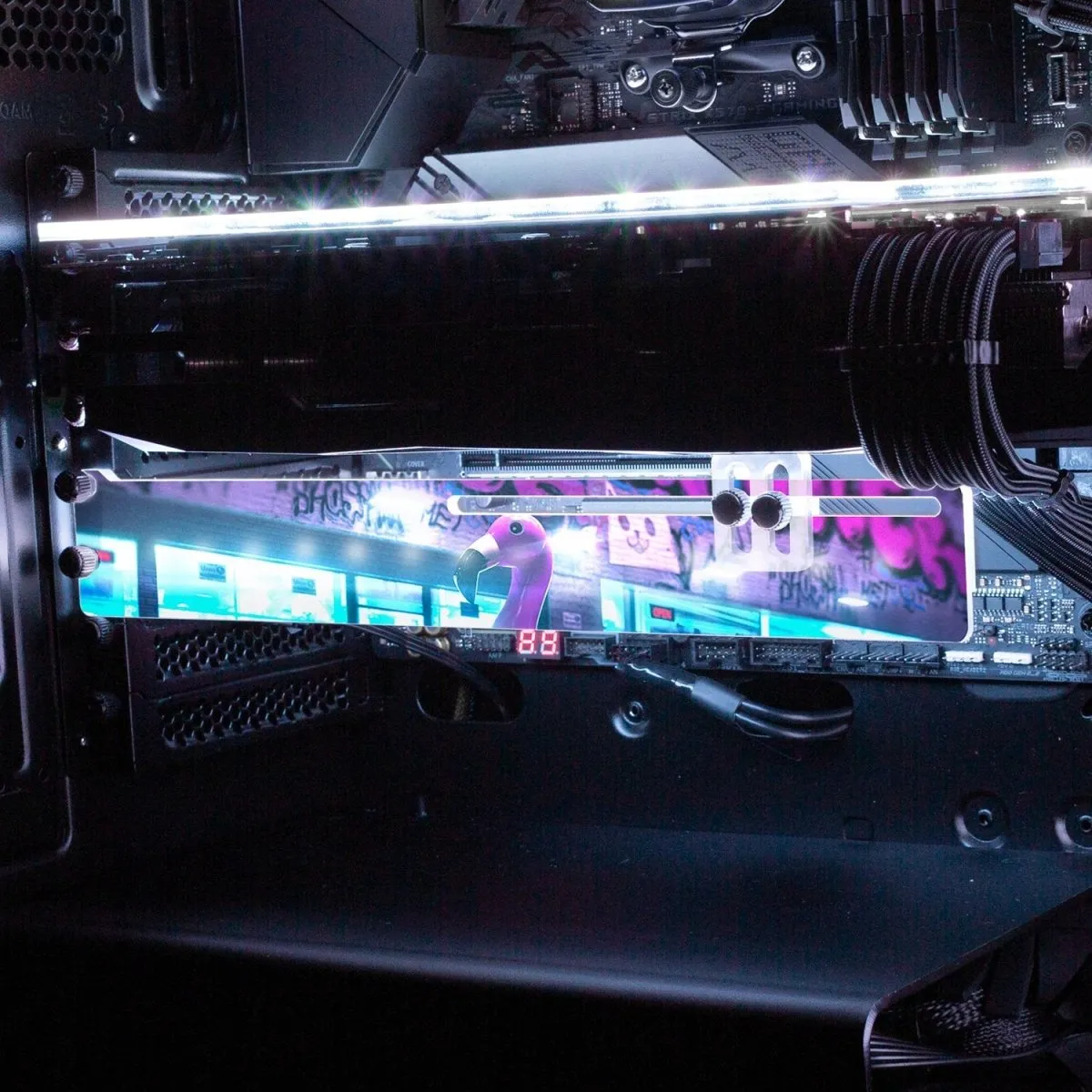 Bad Flamingo 2 RGB GPU Support Bracket