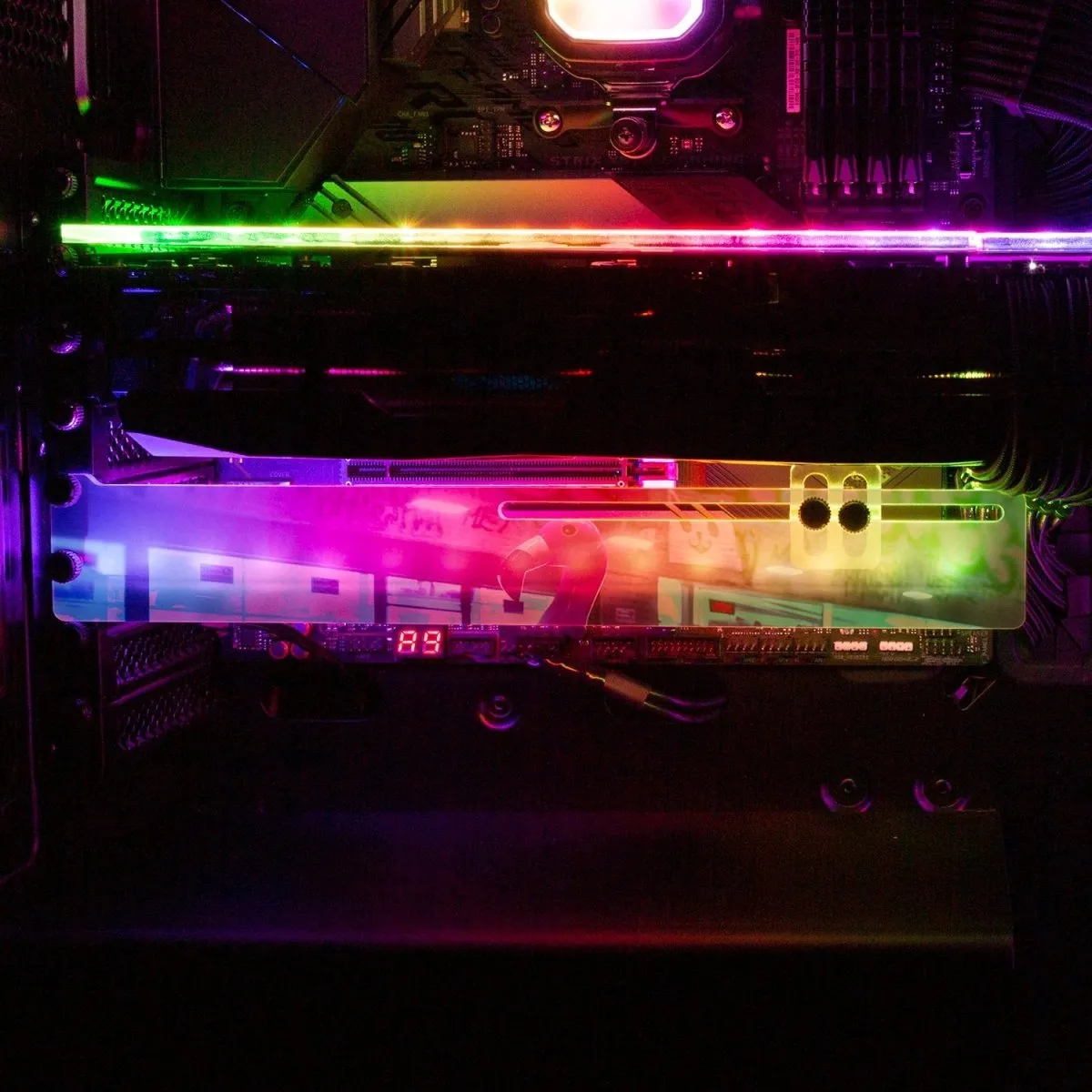 Bad Flamingo 2 RGB GPU Support Bracket