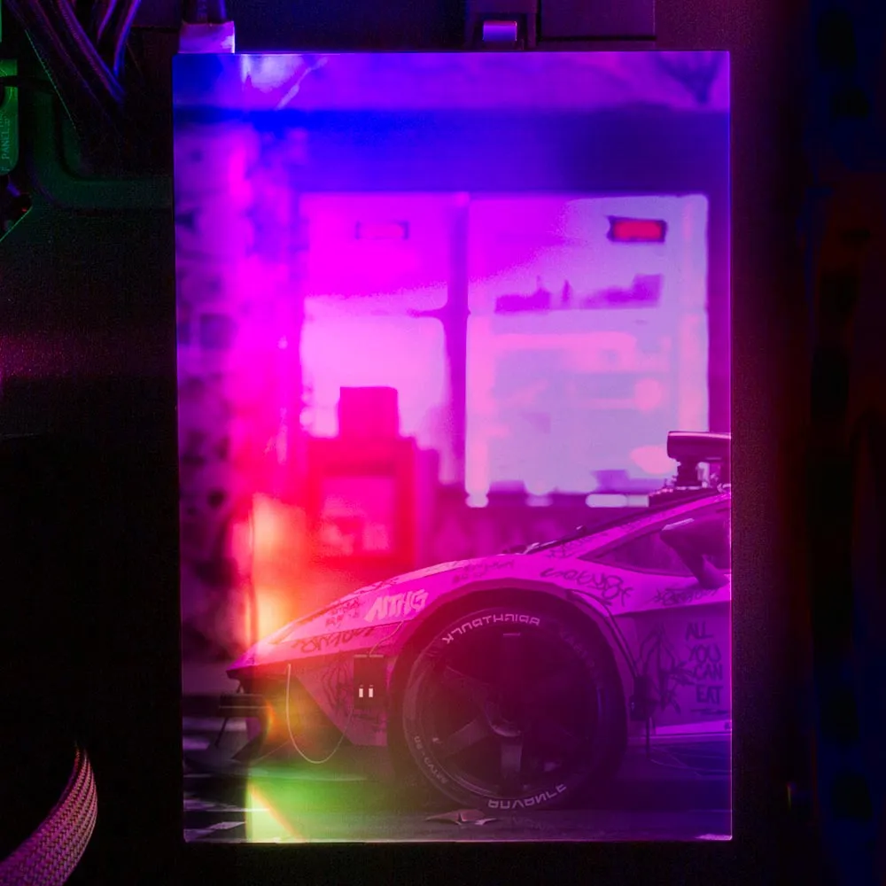 Bad Flamingo 2 RGB HDD Cover Vertical