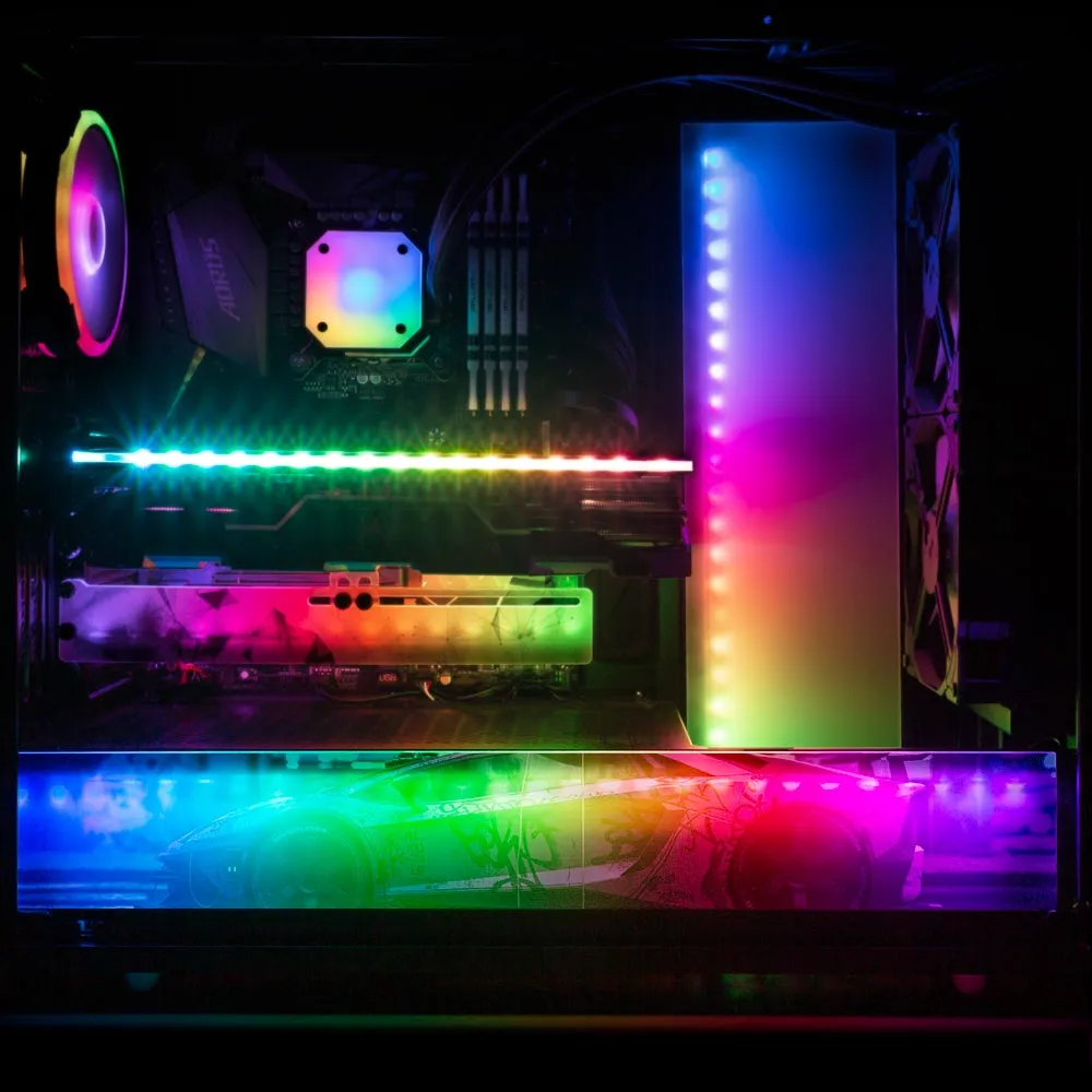Bad Flamingo 2 RGB PSU Shroud Cover