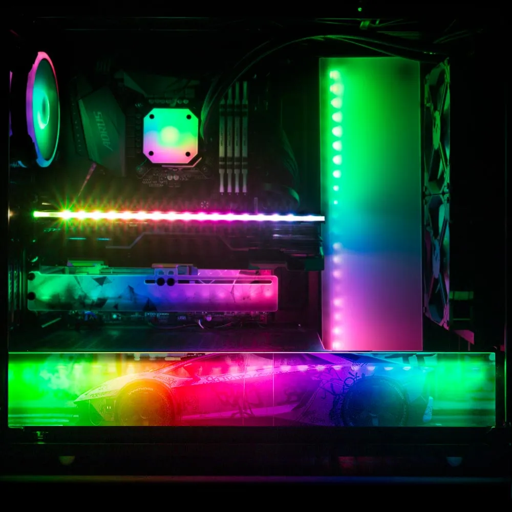 Bad Flamingo 2 RGB PSU Shroud Cover