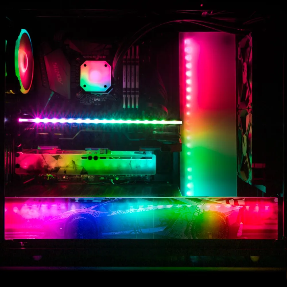 Bad Flamingo 2 RGB PSU Shroud Cover