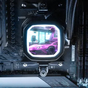 Bad Flamingo AIO Cover for Corsair RGB Hydro Platinum and Pro Series (H100i, H115i, H150i, H100X, XT, X, SE, H60)