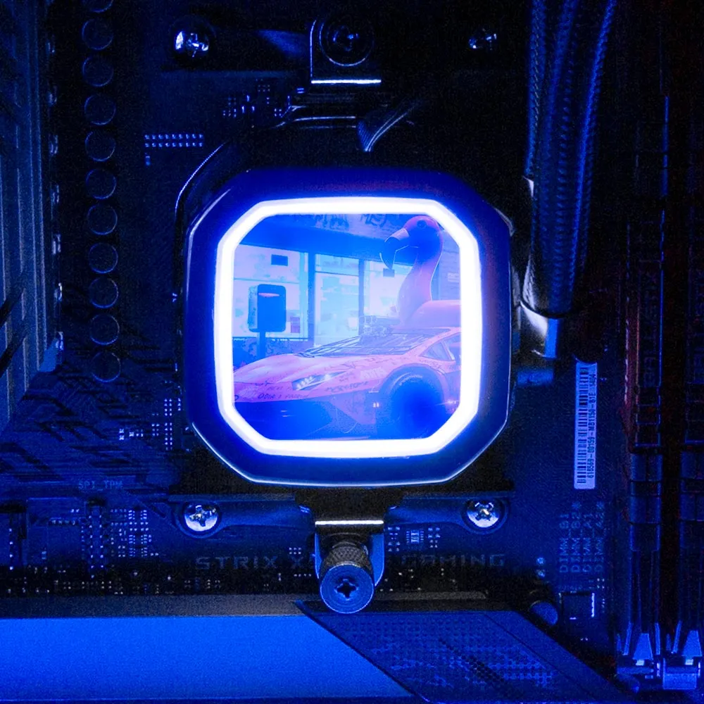 Bad Flamingo AIO Cover for Corsair RGB Hydro Platinum and Pro Series (H100i, H115i, H150i, H100X, XT, X, SE, H60)