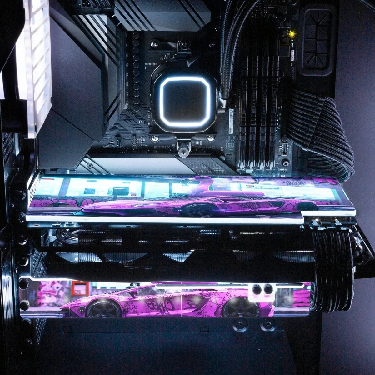 Bad Flamingo RGB GPU Support Bracket