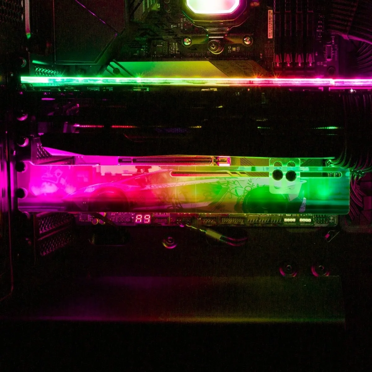 Bad Flamingo RGB GPU Support Bracket