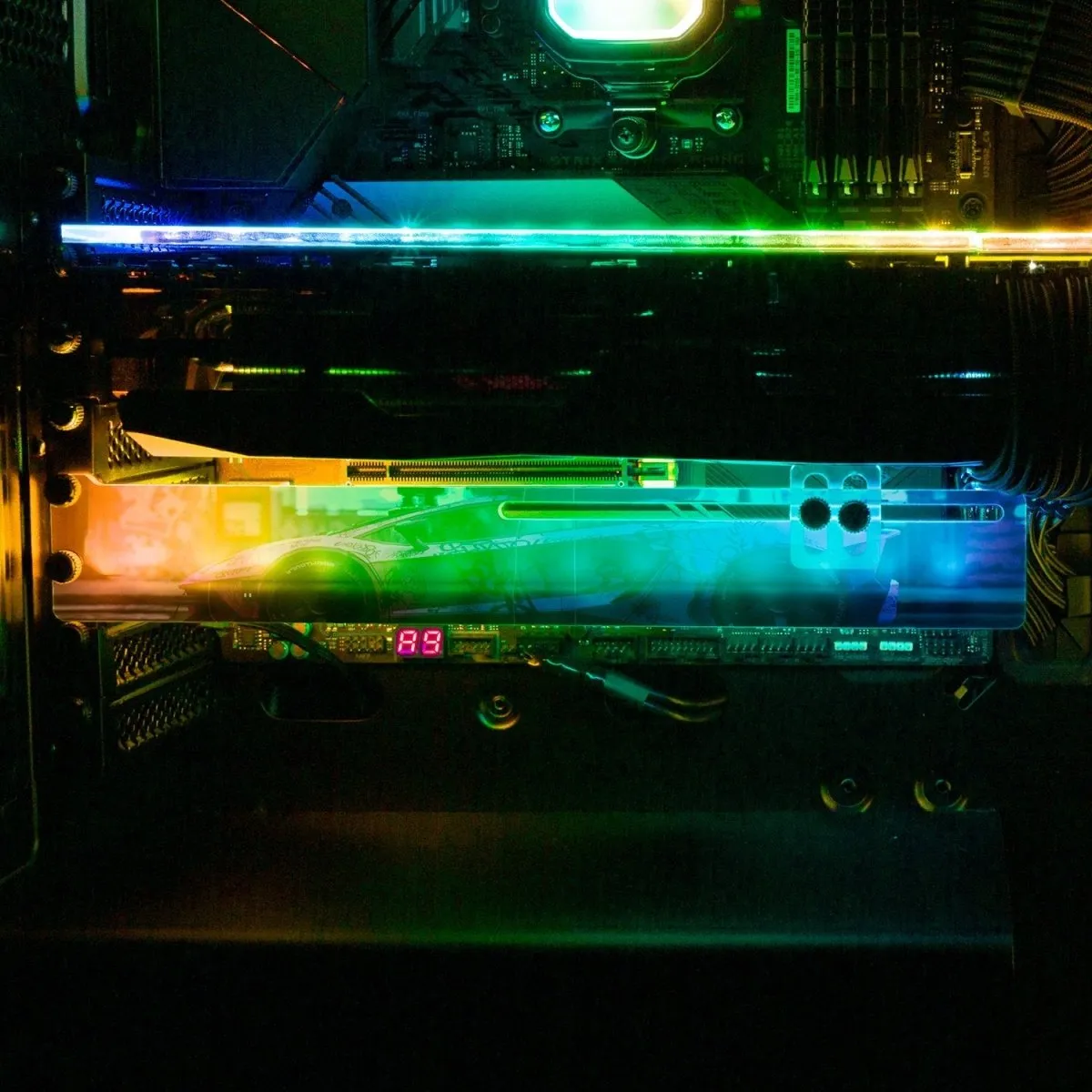 Bad Flamingo RGB GPU Support Bracket