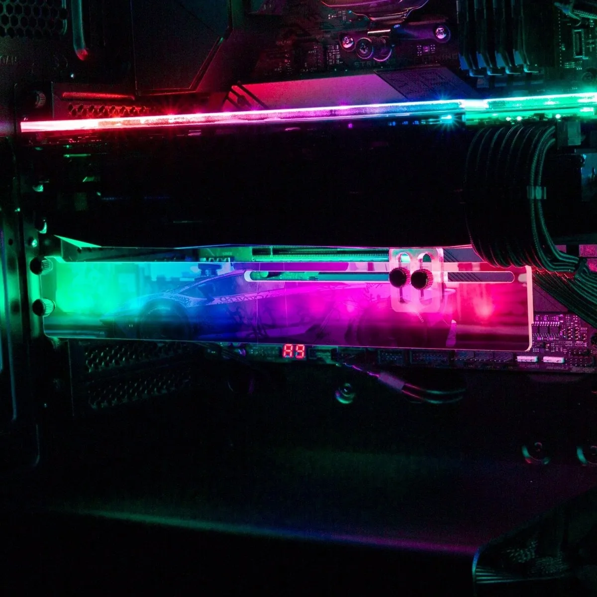 Bad Flamingo RGB GPU Support Bracket