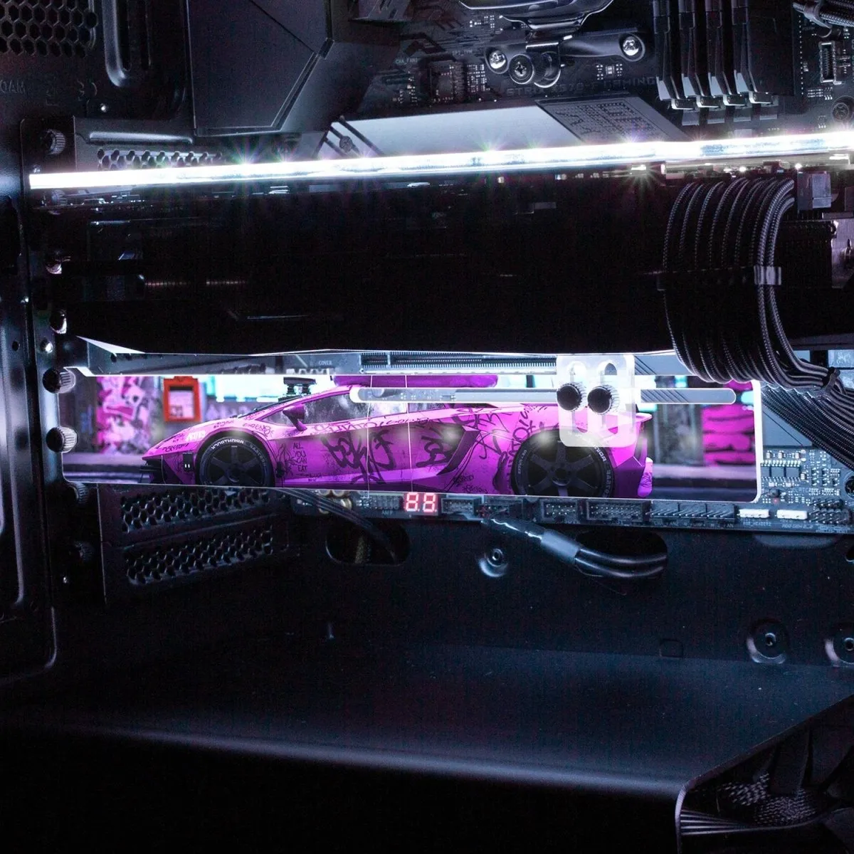 Bad Flamingo RGB GPU Support Bracket