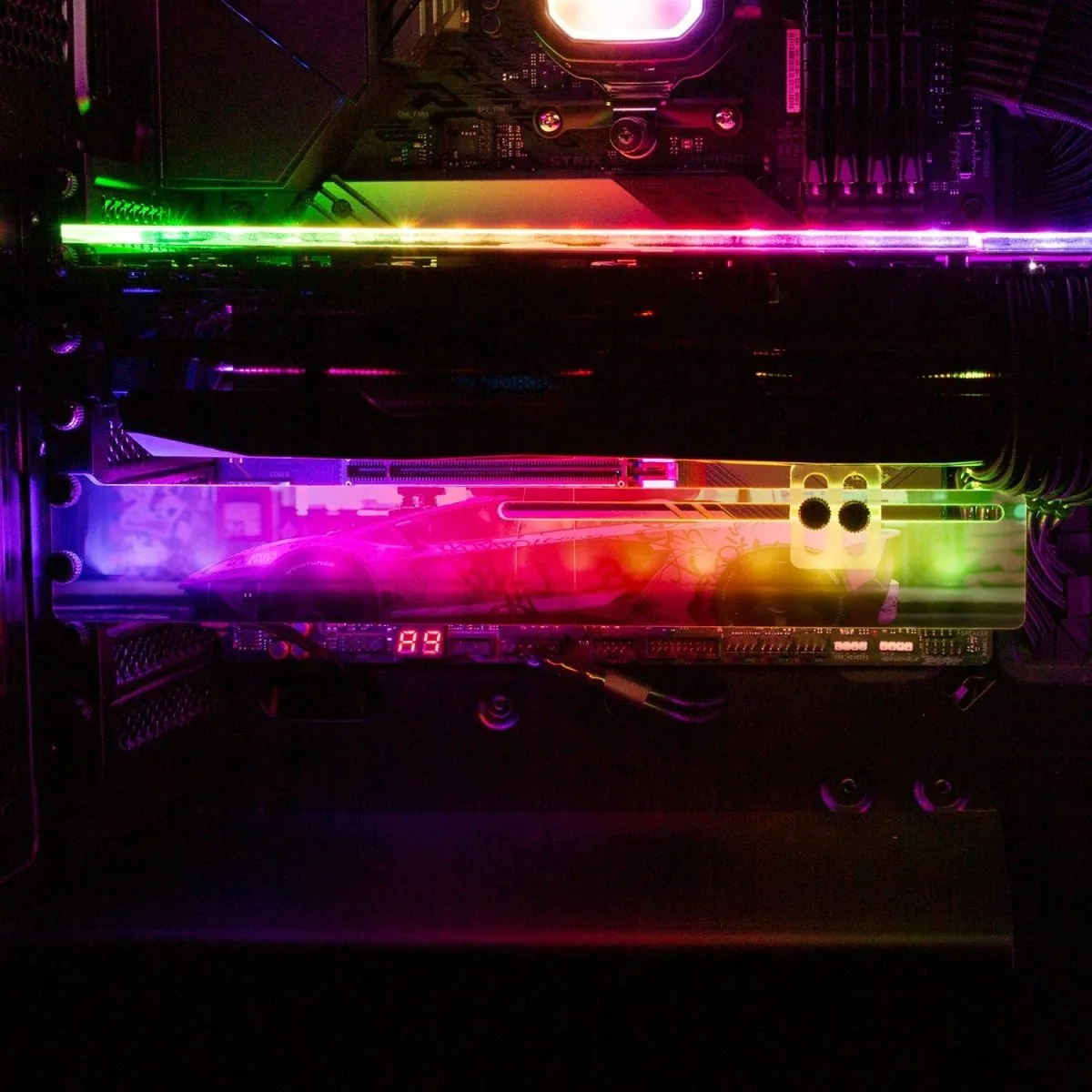 Bad Flamingo RGB GPU Support Bracket