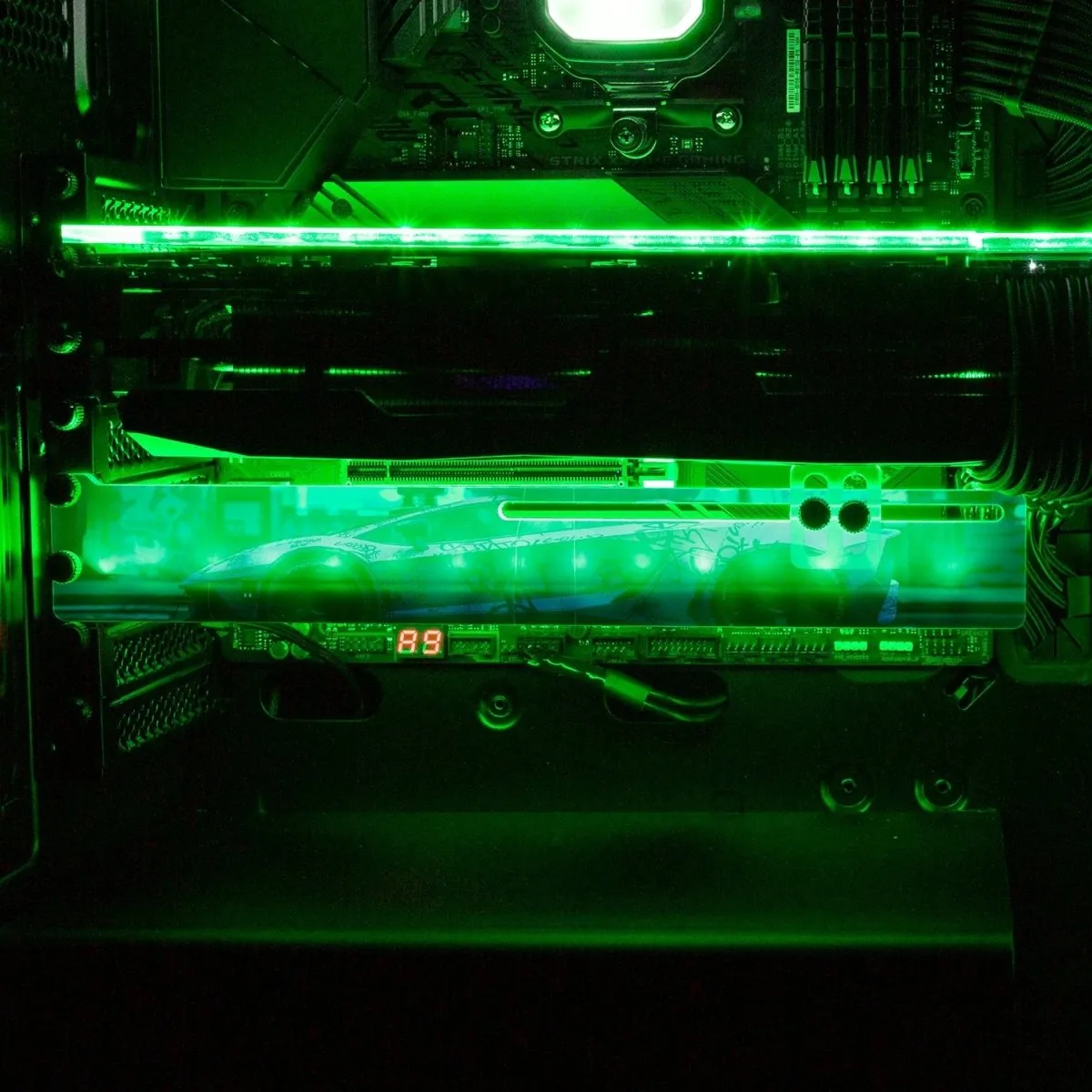 Bad Flamingo RGB GPU Support Bracket