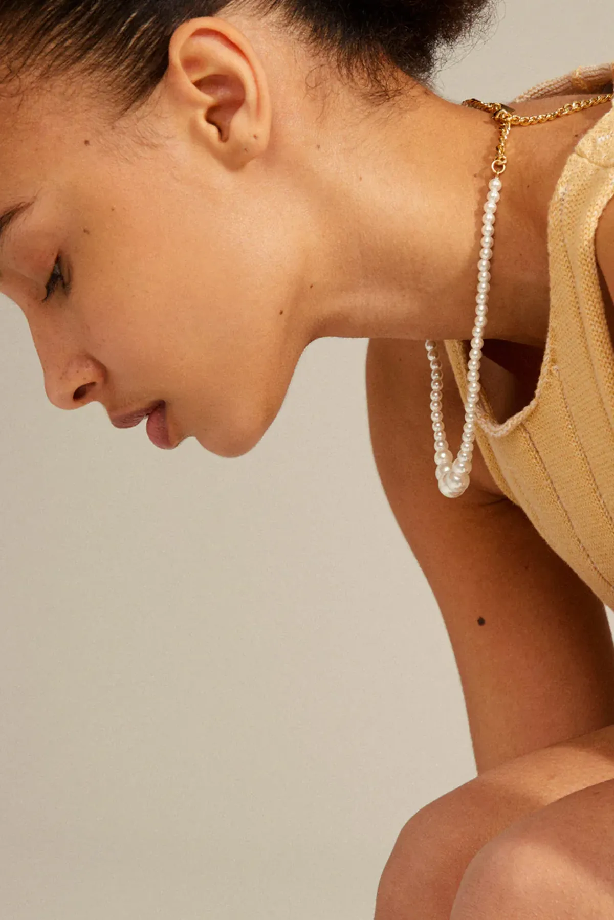 BEAT PEARL NECKLACE