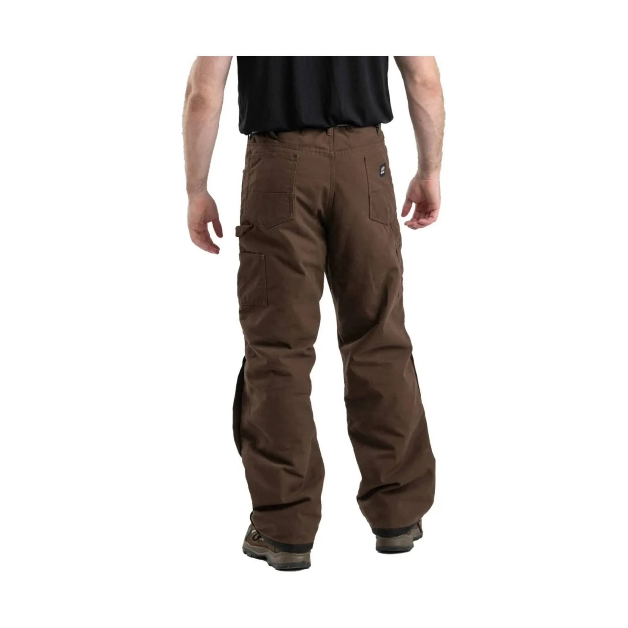 Berne Mens Bark-Colored Bulldozer Insulated Pant - Optimal Thermal Wear