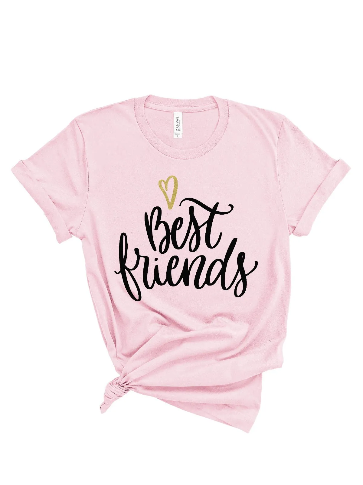 Best Friends Matching Mommy and Me Shirts - Pink