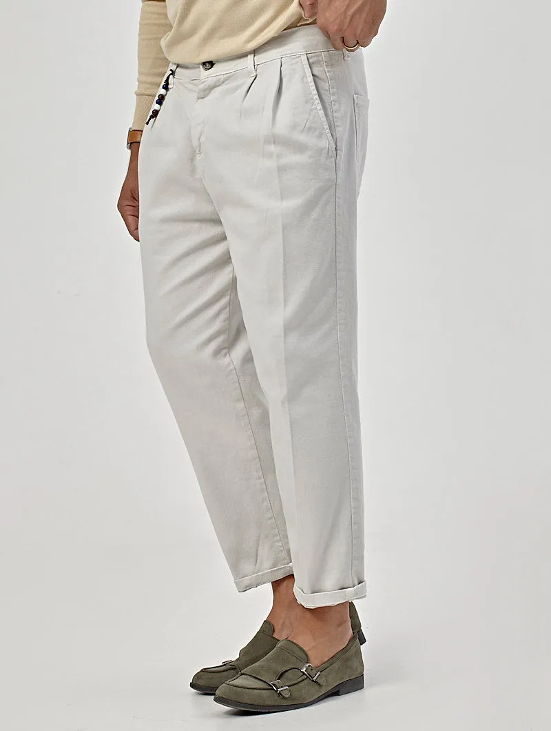 BROCK CASUAL PANTS IN ICE