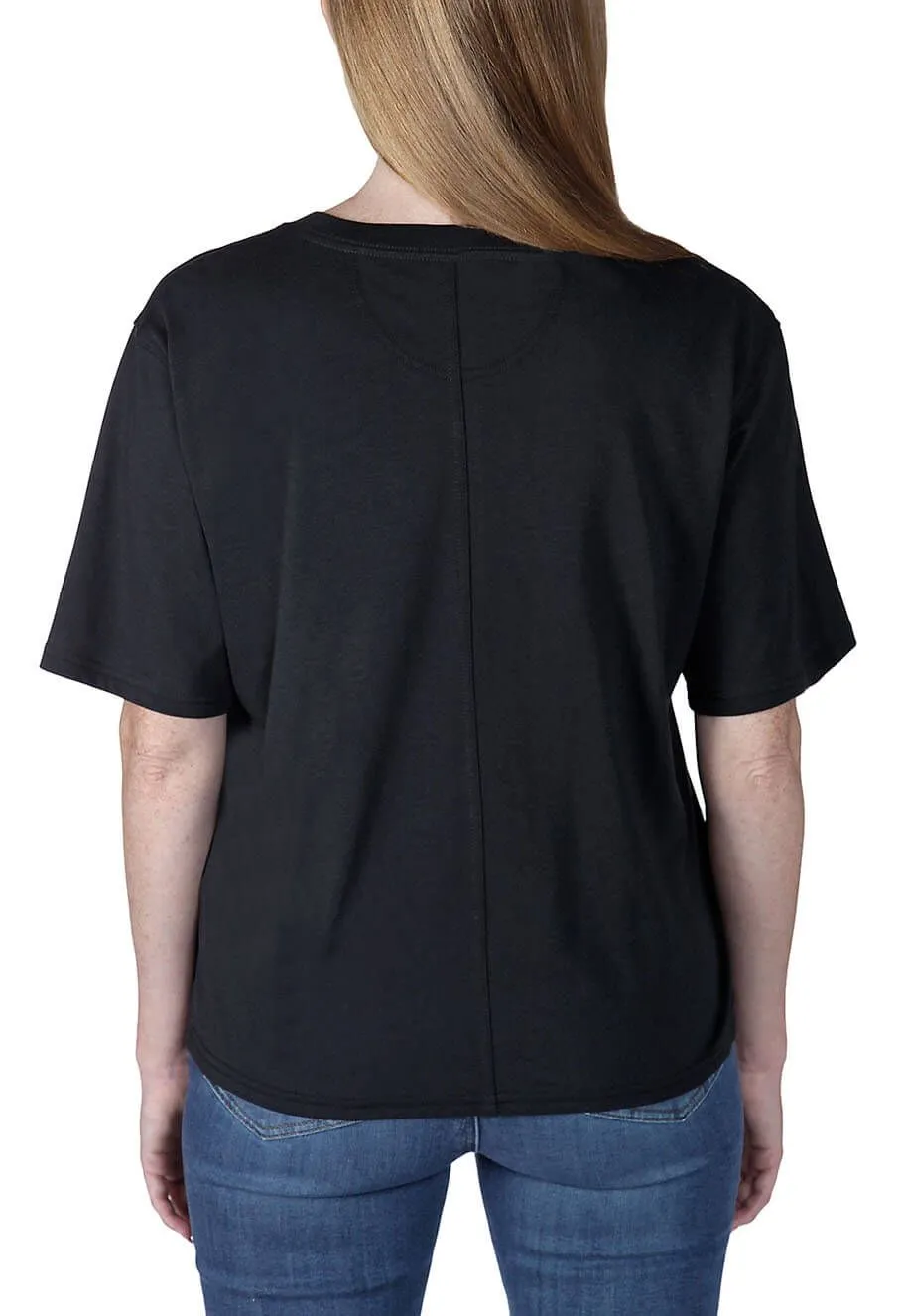 Carhartt&#x20;Work&#x20;T-shirt&#x20;Lightweight&#x20;106122&#x20;Women&#x20;-&#x20;Black