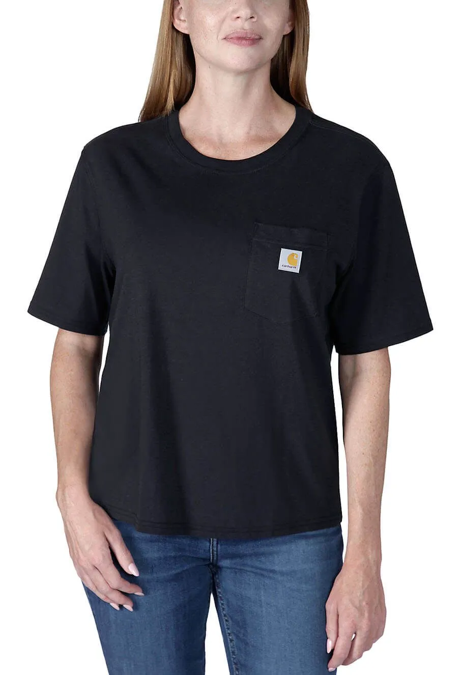 Carhartt&#x20;Work&#x20;T-shirt&#x20;Lightweight&#x20;106122&#x20;Women&#x20;-&#x20;Black