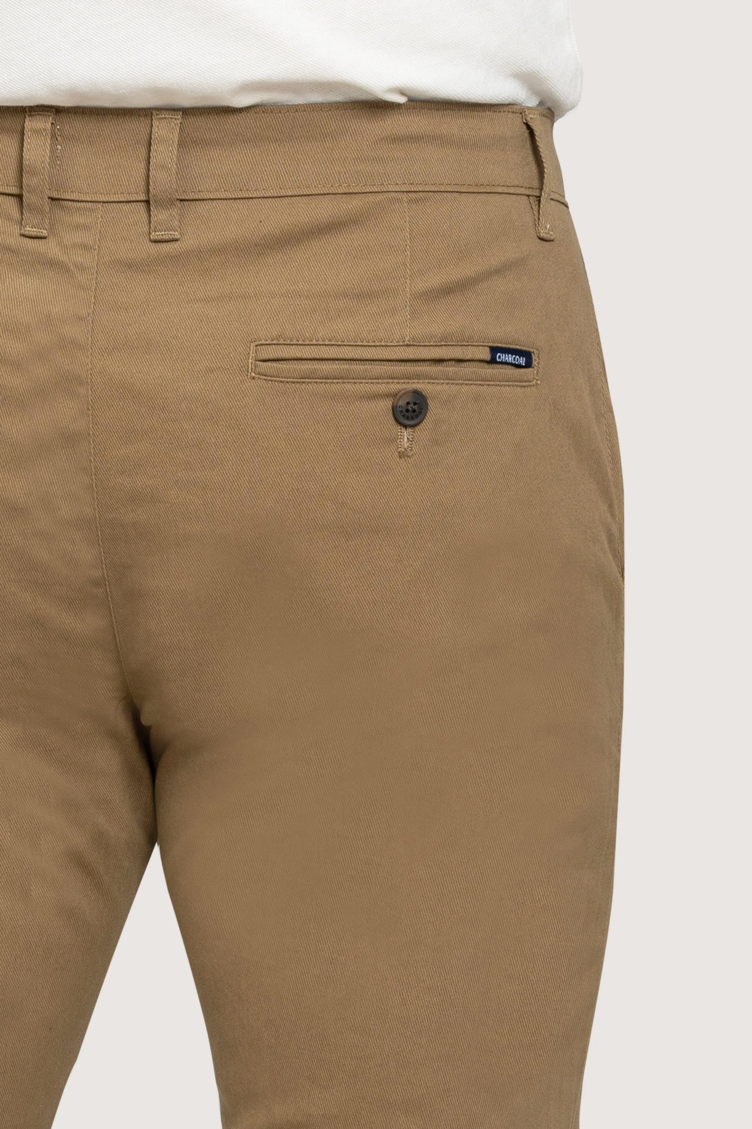 CROSS POCKET CASUAL PANT DARK KHAKI