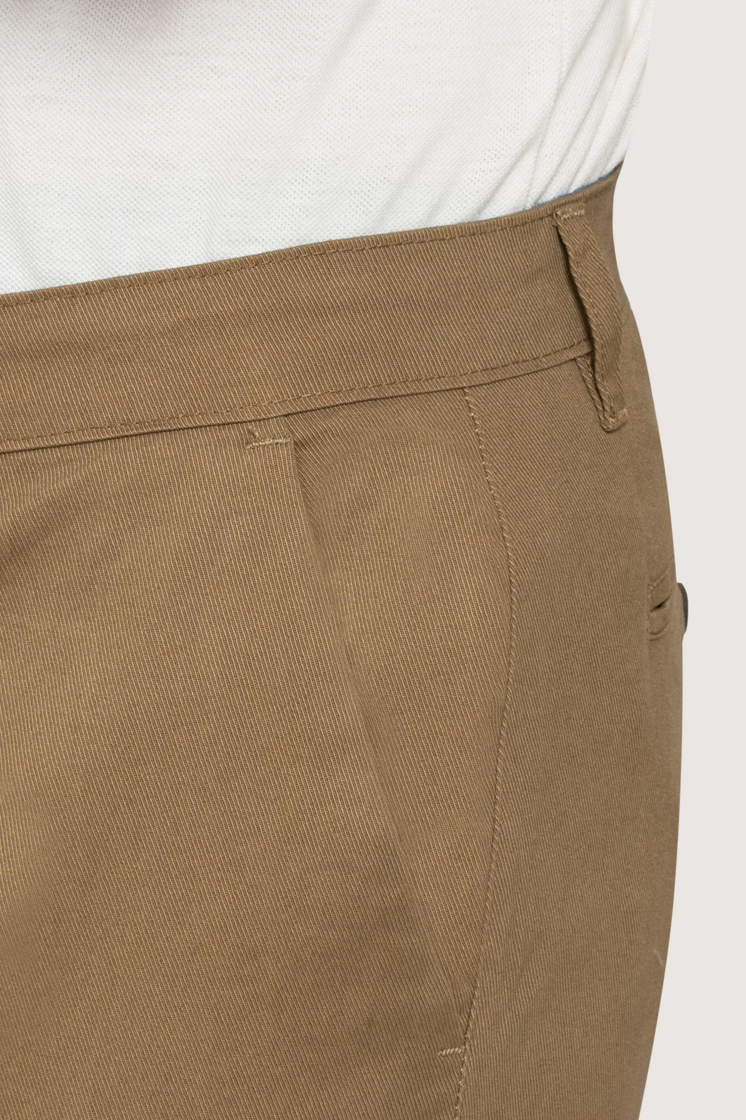 CROSS POCKET CASUAL PANT DARK KHAKI