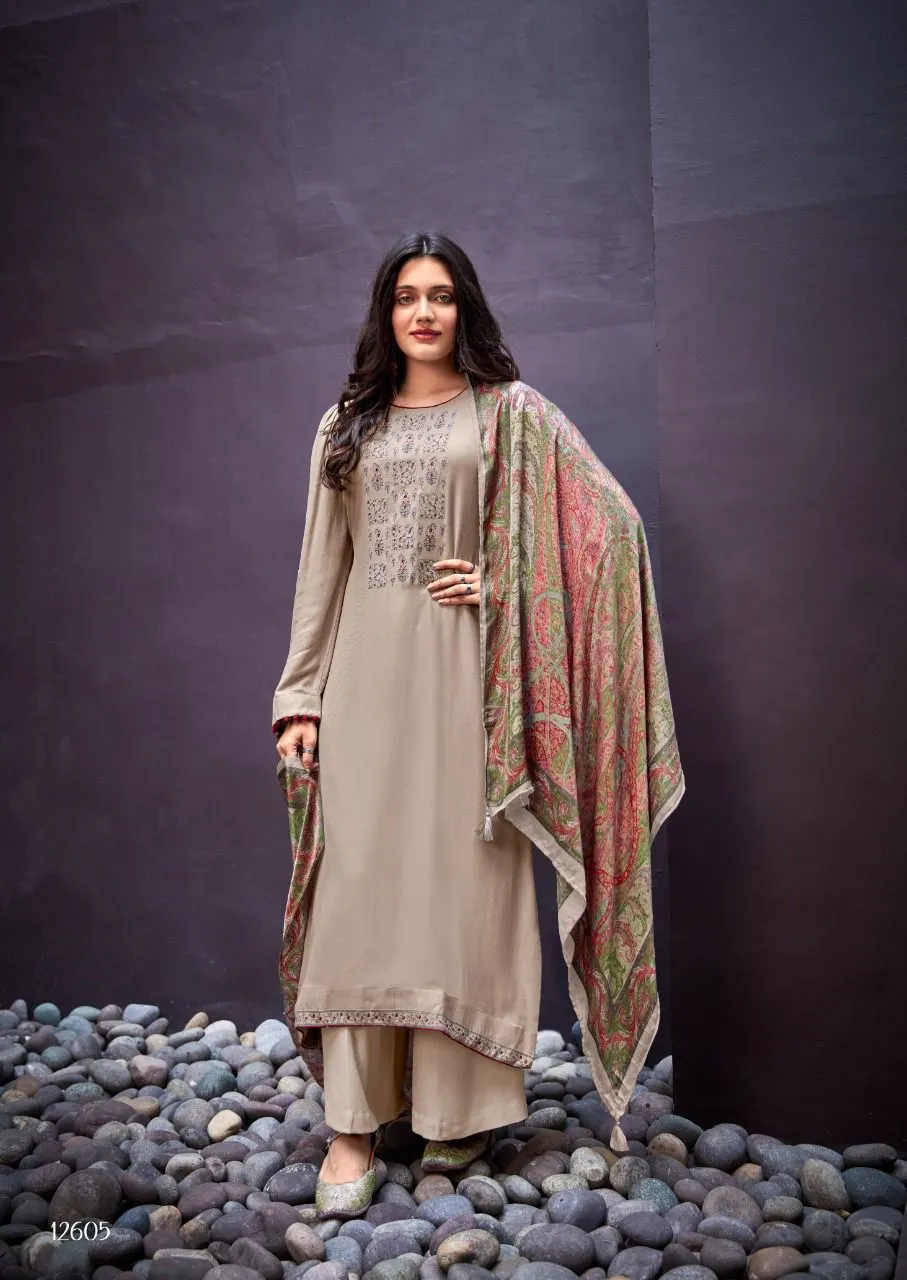 DEEPSY SUITS PAISLEY PASHMINA WINTER SUITS