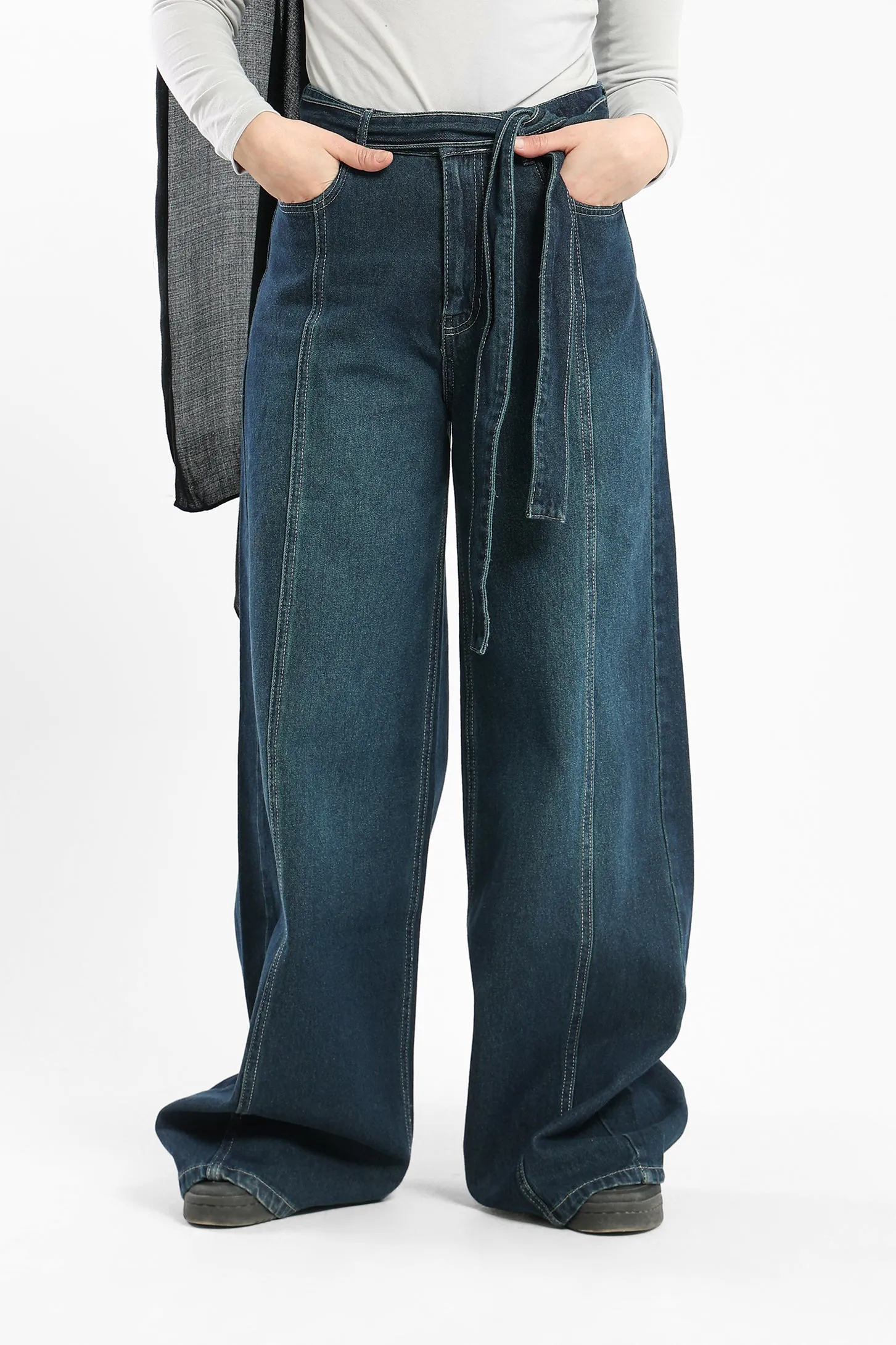 Denim Pants - Dark Vintage Wash