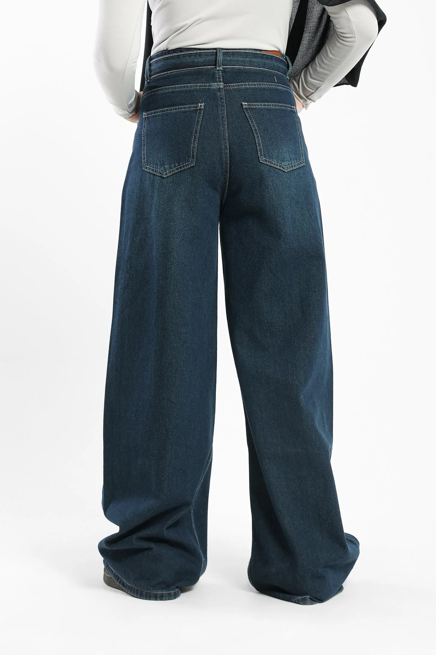 Denim Pants - Dark Vintage Wash