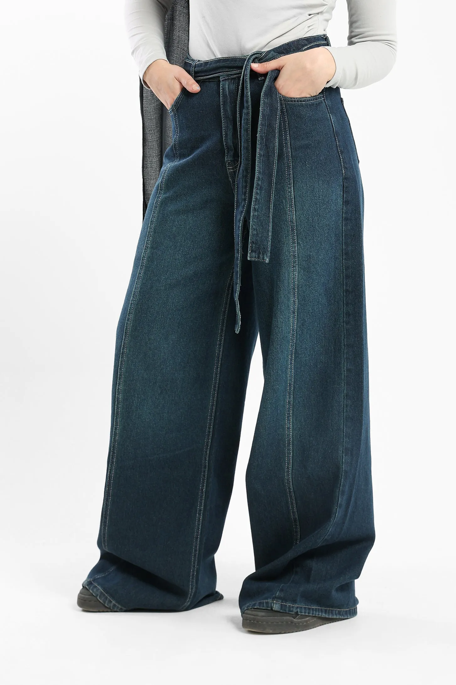 Denim Pants - Dark Vintage Wash