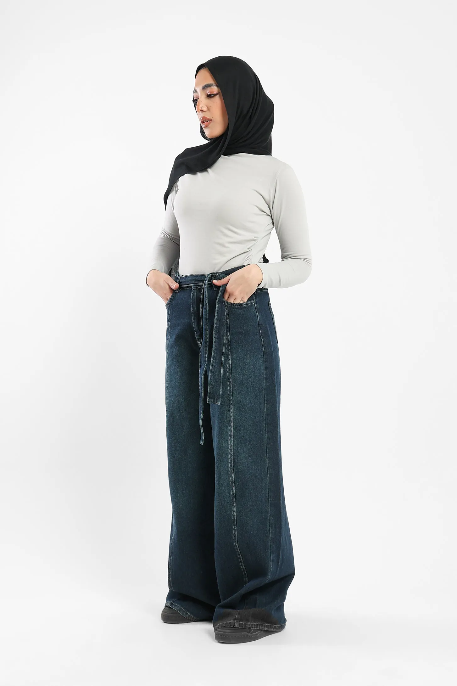 Denim Pants - Dark Vintage Wash