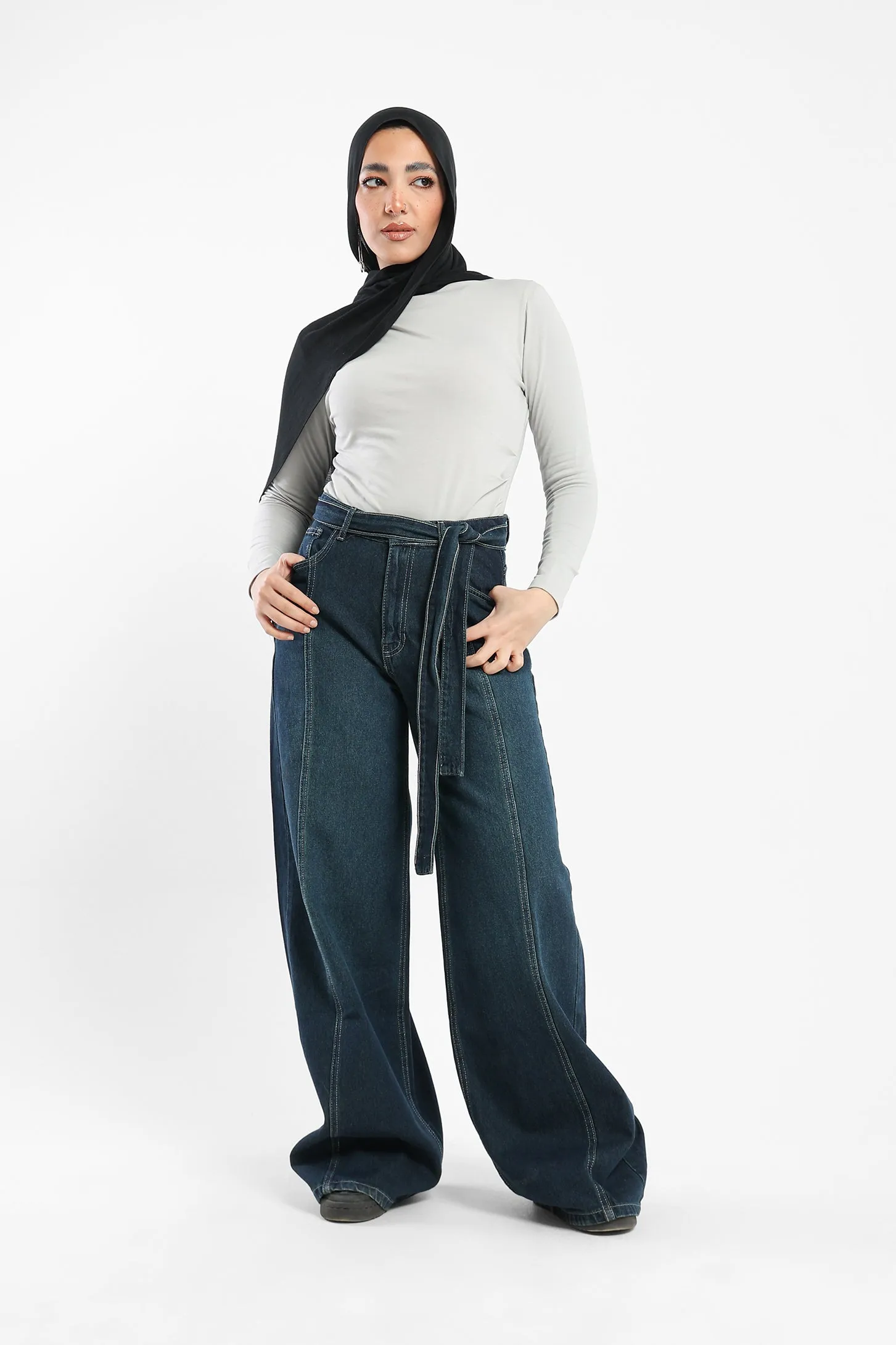 Denim Pants - Dark Vintage Wash