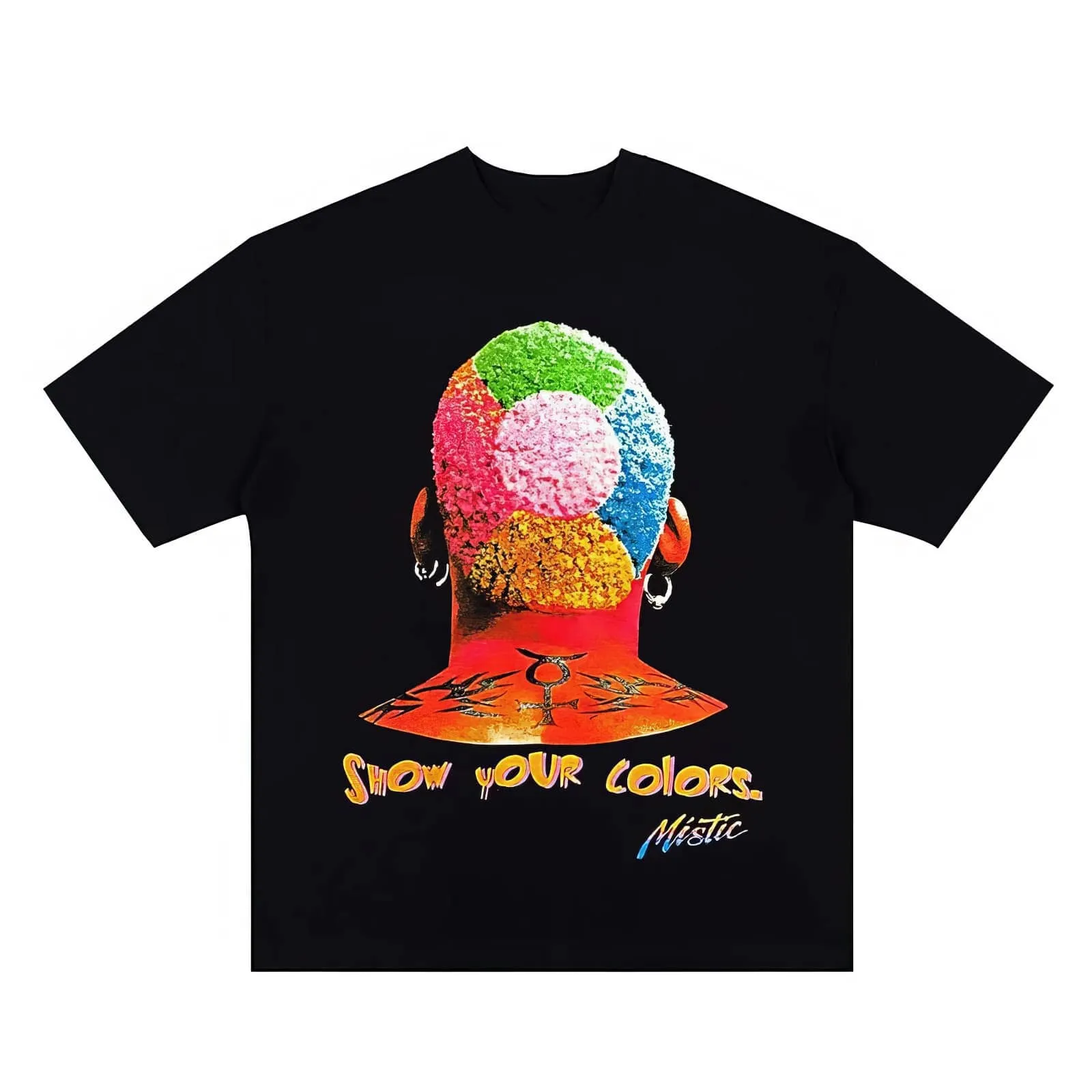 Dennis Rodman Ice Cream Graphic T-Shirt