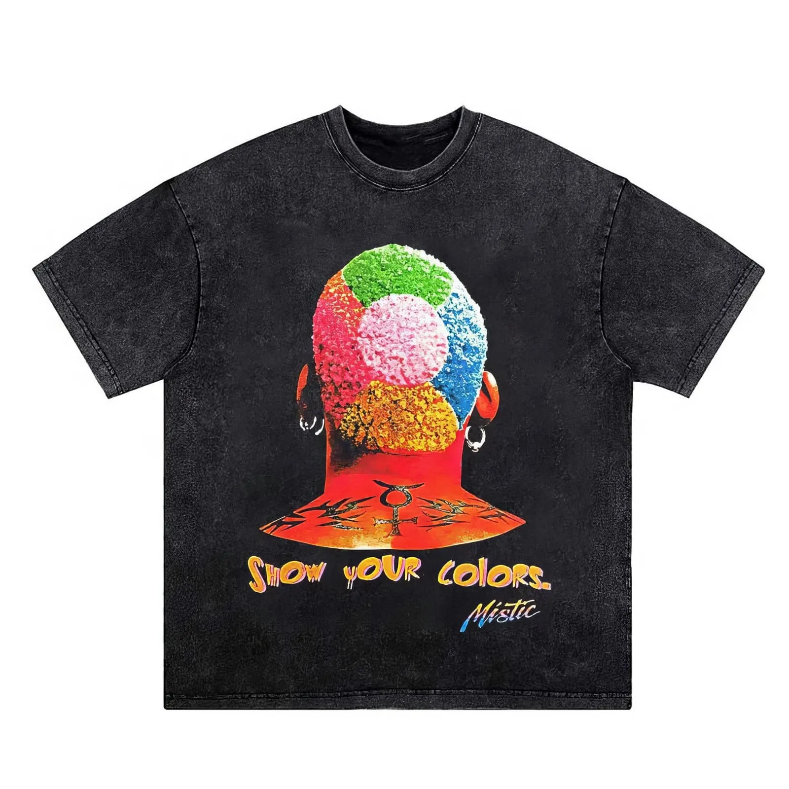 Dennis Rodman Ice Cream Graphic T-Shirt