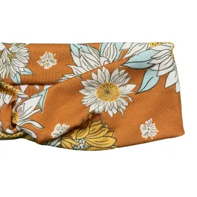 Earthy Floral Knotties Headband