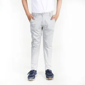 Gray Cross Pocket Pants