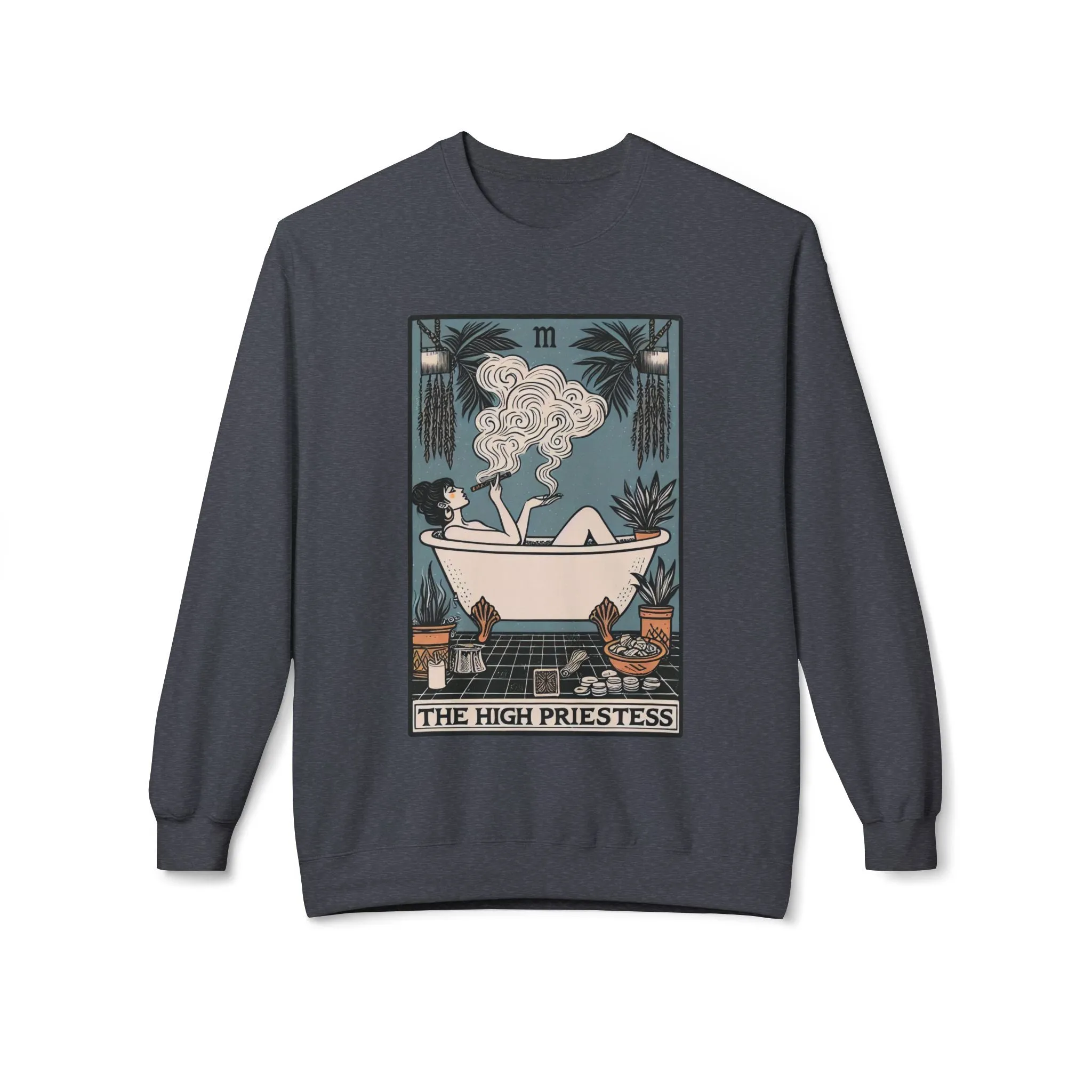 High Priestess Tarot Card Mystical Sweatshirt