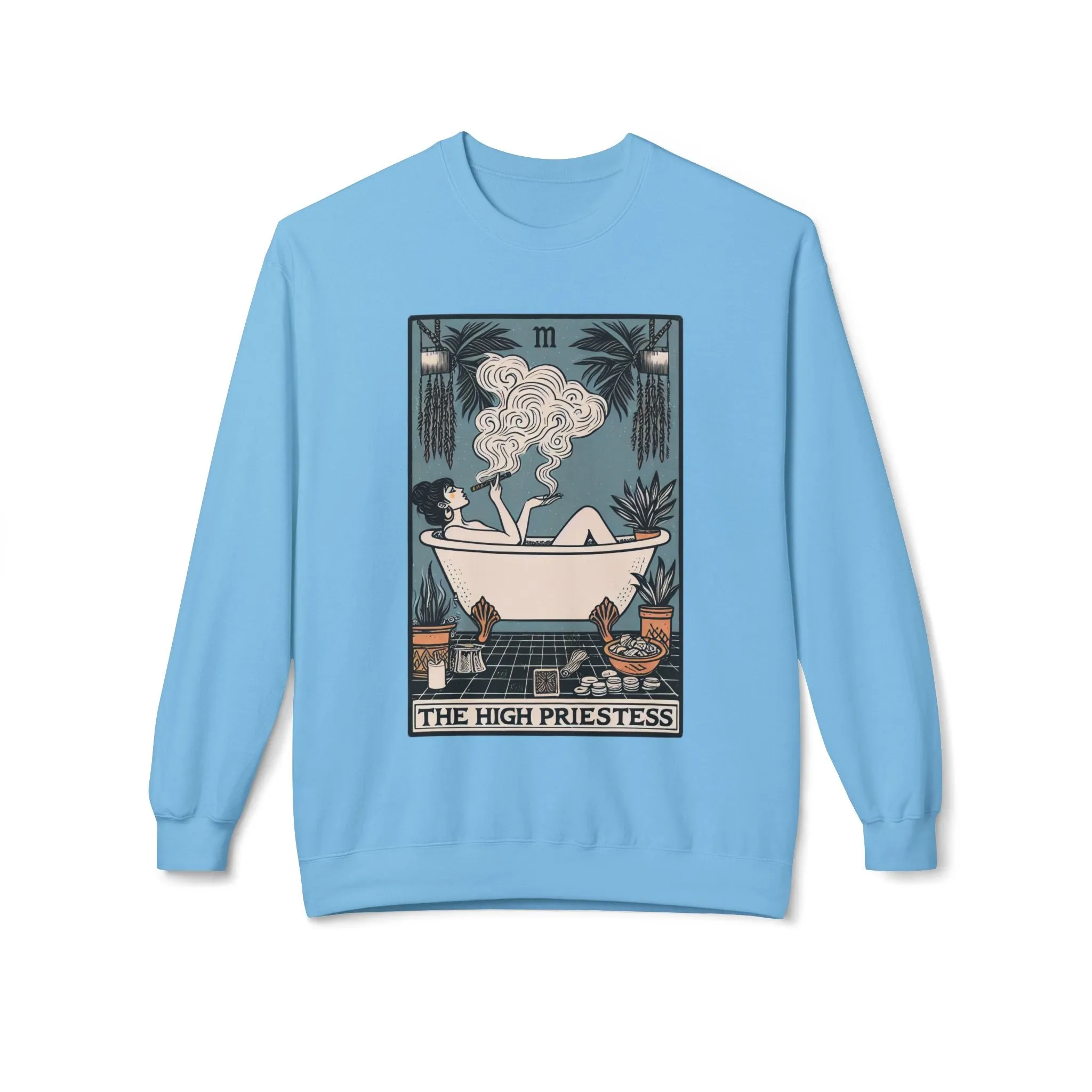 High Priestess Tarot Card Mystical Sweatshirt