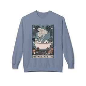 High Priestess Tarot Card Mystical Sweatshirt