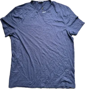 HOUSE: Dr Gregory House JOHN VARVATOS Blue Full Neck T-shirt (XL)
