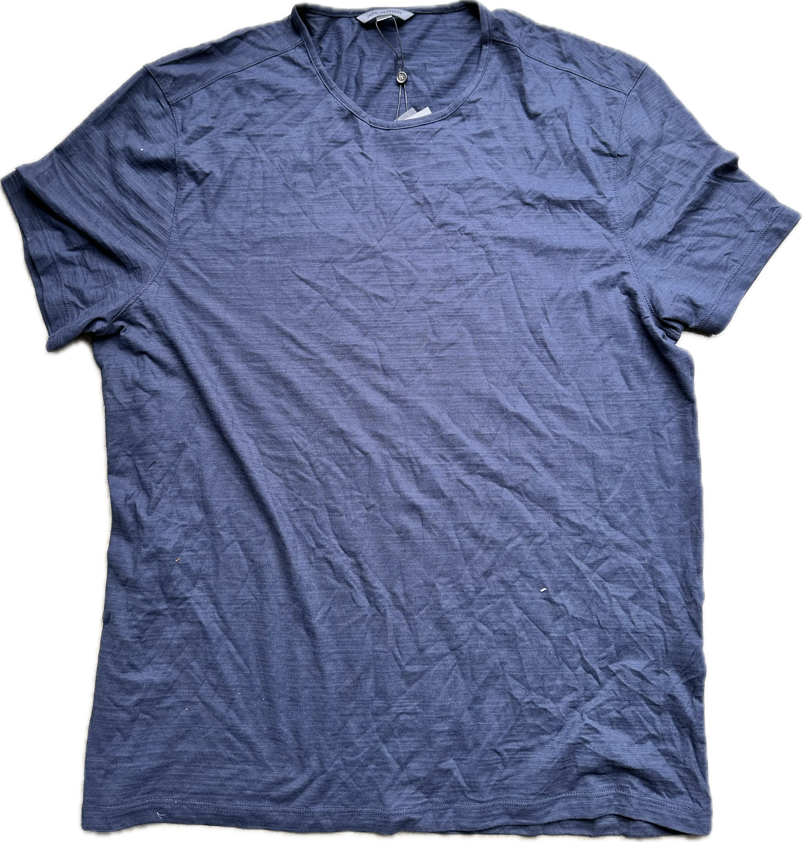 HOUSE: Dr Gregory House JOHN VARVATOS Blue Full Neck T-shirt (XL)