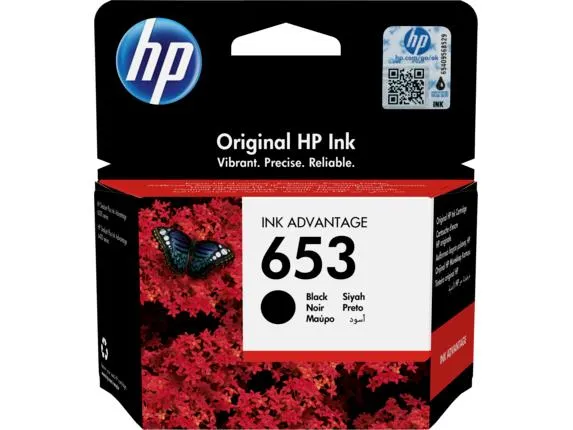 HP 653 Black Original Cartridge